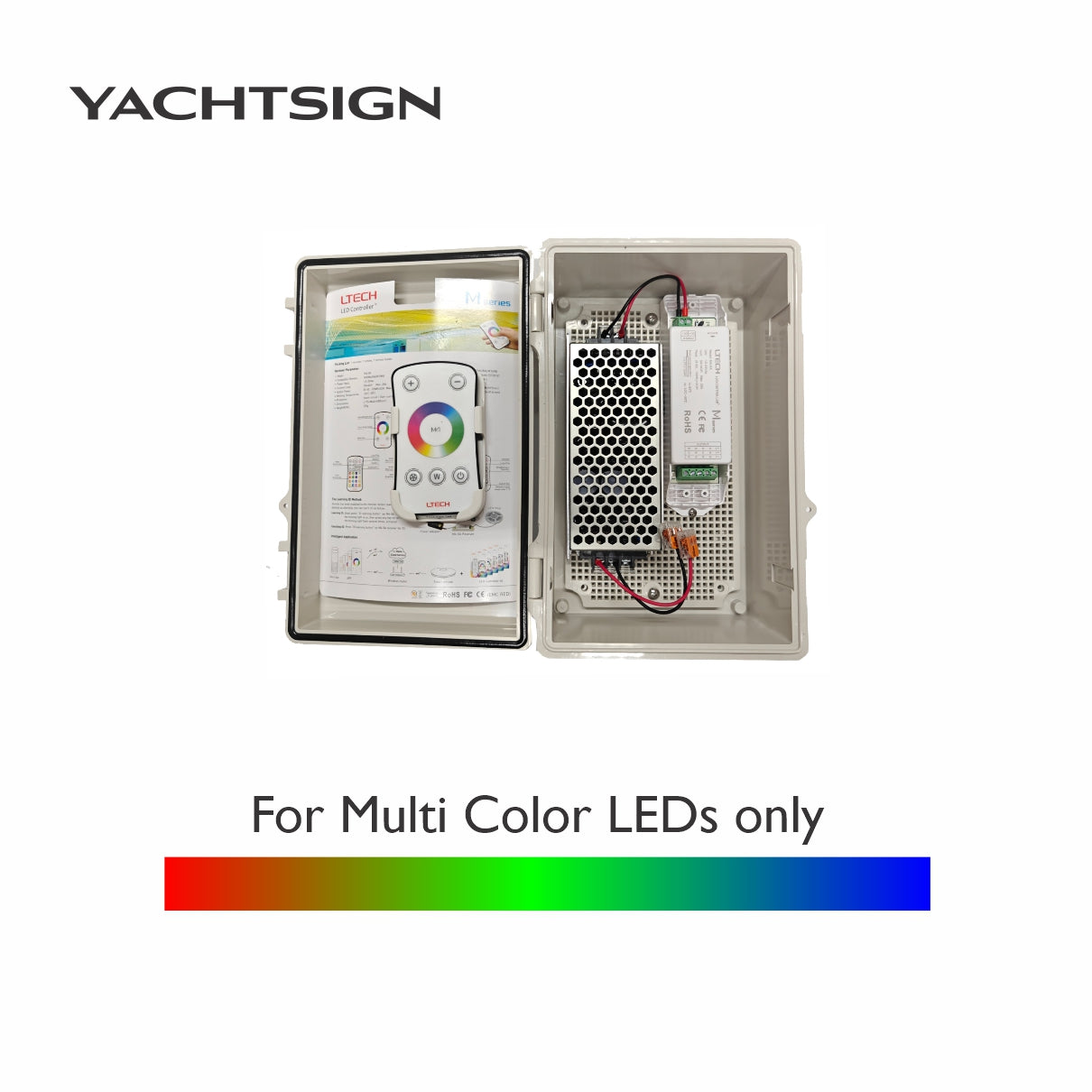 Caja de conexiones 287x190x134mm con puerta