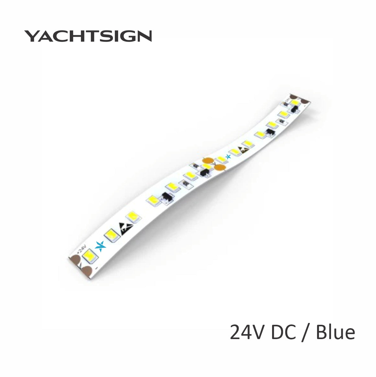 LED 5m strip replacement 24V Blue
