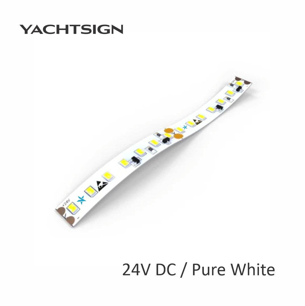 LED 5m strip replacement 24V Pure White