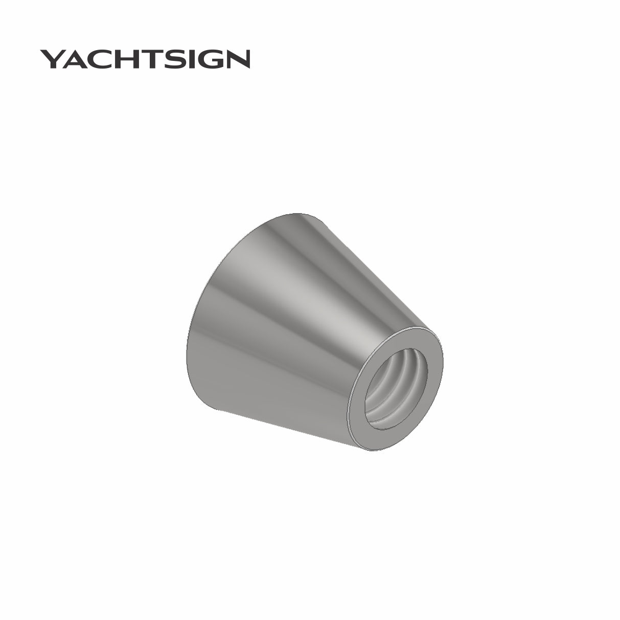 Conector Vario de montaje externo Acero M6