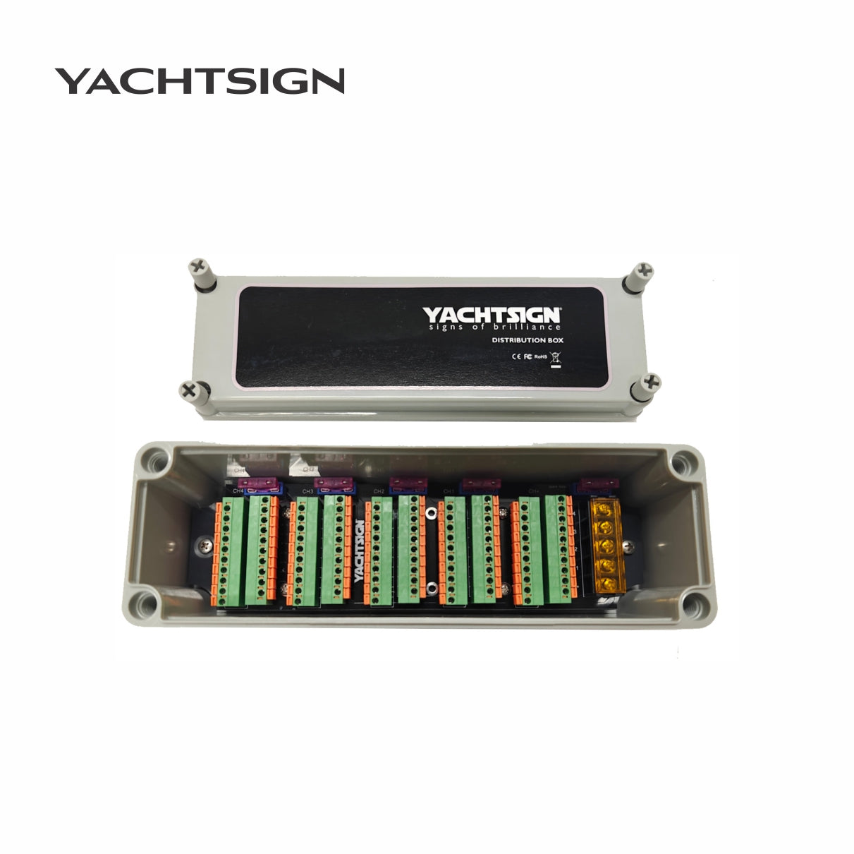 Caja de conexiones 287x190x134mm con puerta