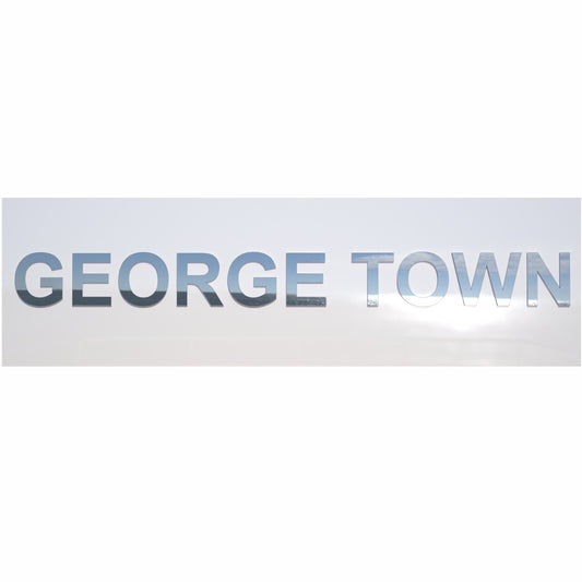 Stainless Steel Hailing Port "GEORGE TOWN" Set for self installation