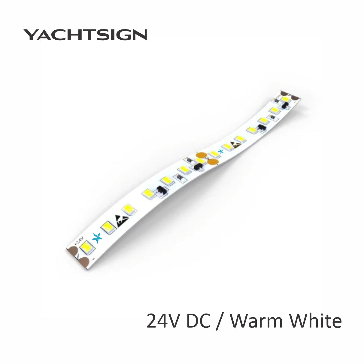 LED 5m strip replacement 24V Warm White