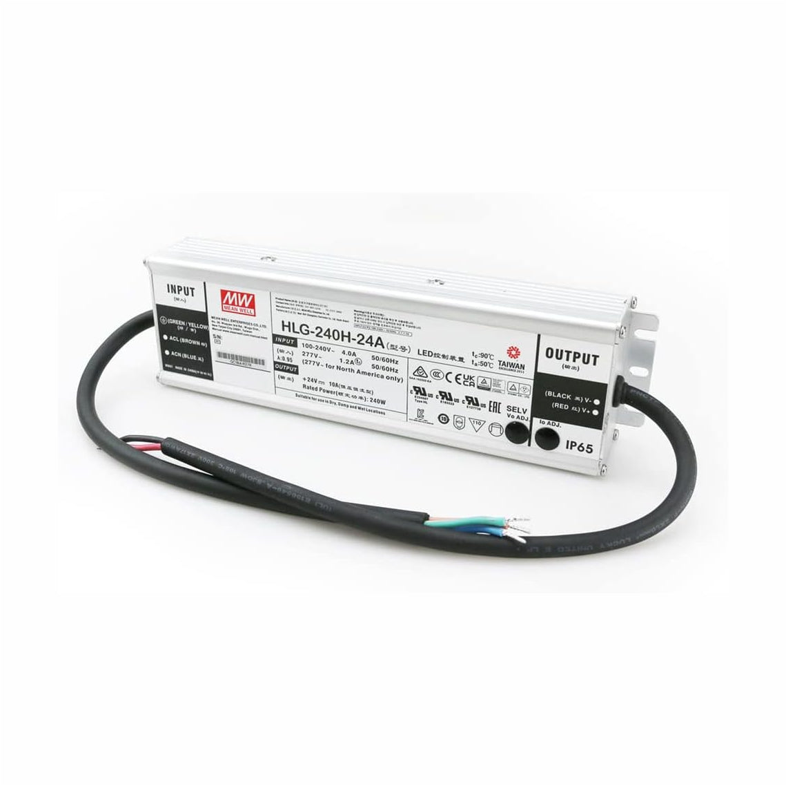 Fuente de alimentación 220/110 VCA a 24 V, 10 A