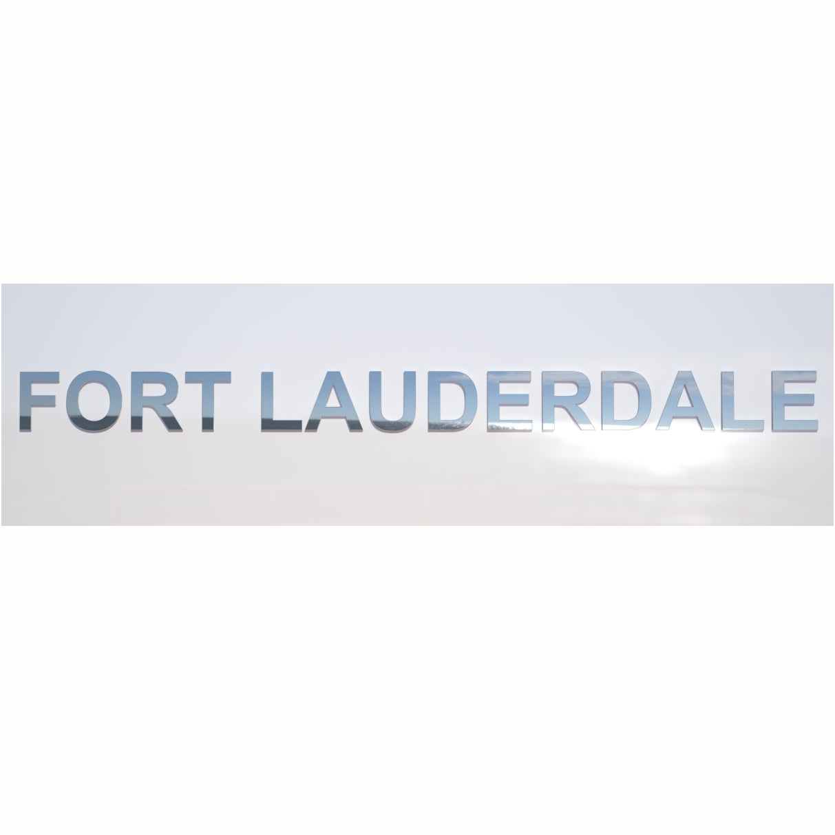 Stainless Steel Hailing Port "FORT LAUDERDALE" Set for self installation