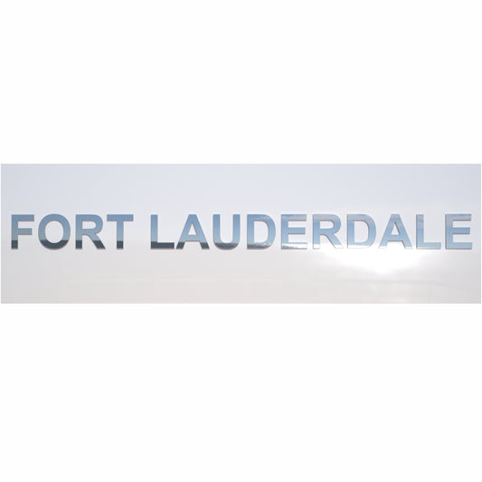 Stainless Steel Hailing Port "FORT LAUDERDALE" Set for self installation