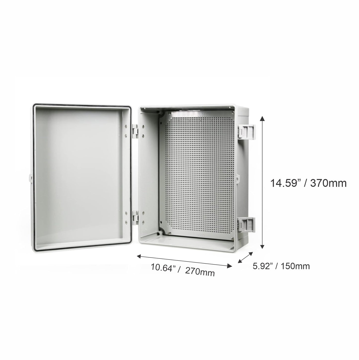 Large Junction Box 370x270x150mm with door