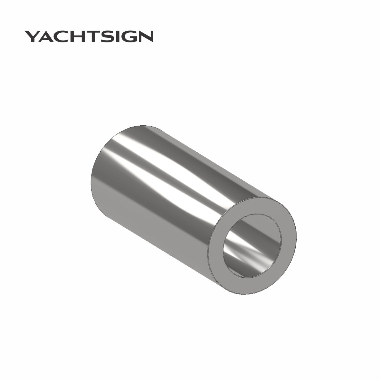 Cable de alimentación espaciador de acero inoxidable de 40 mm x 17 mm