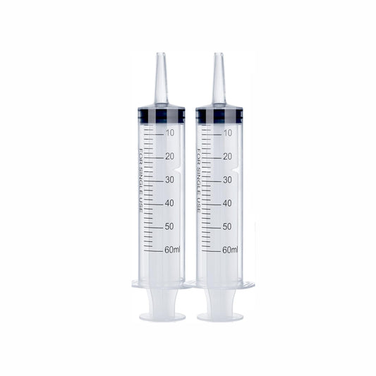 Syringe 60ml, 2pcs